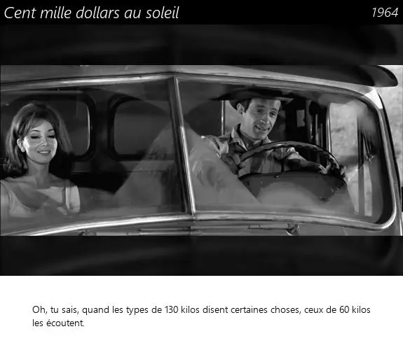 Vignette : Cent mille dollars au soleil